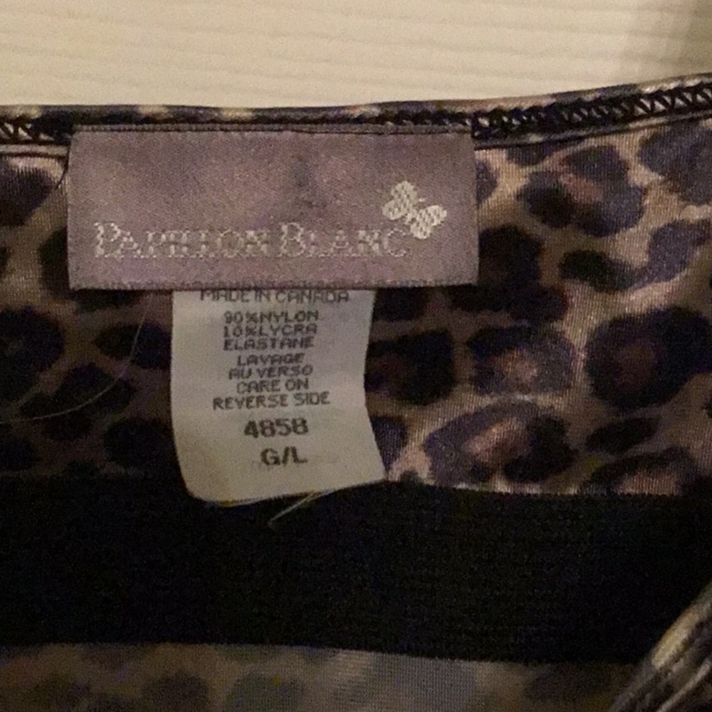 Papillon Blanc, Size M, Leopard print - Picture 3 of 4